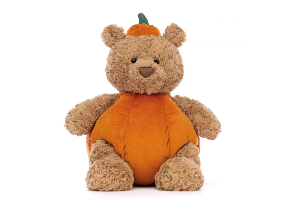 JELLYCAT BARL2PUM - Bartholomew Bear Pumpkin H : 23 Cm X L : 23 Cm X L :36 Cm 4 JELLYCAT BARL2PUM - Bartholomew Bear Pumpkin H : 23 Cm X L : 23 Cm X L :36 Cm – Image 2