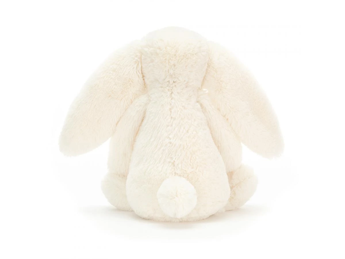 JELLYCAT BAS3BCN - Peluche Bashful Cream Bunny Medium - L: 9 Cm X L : 12 Cm X H: 31 Cm 5 JELLYCAT BAS3BCN - Peluche Bashful Cream Bunny Medium - L: 9 Cm X L : 12 Cm X H: 31 Cm – Image 3