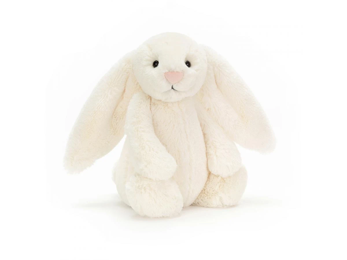 JELLYCAT BAS3BCN - Peluche Bashful Cream Bunny Medium - L: 9 Cm X L : 12 Cm X H: 31 Cm 3 JELLYCAT BAS3BCN - Peluche Bashful Cream Bunny Medium - L: 9 Cm X L : 12 Cm X H: 31 Cm