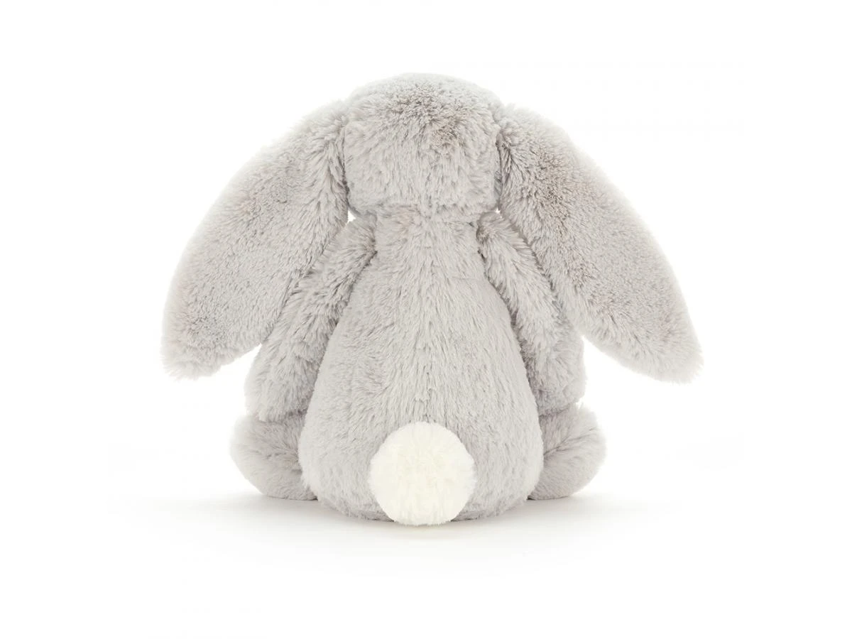 JELLYCAT BAS3BSN - Bashful Silver Bunny Medium - L: 9 Cm X L: 12 Cm X H: 31 Cm 5 JELLYCAT BAS3BSN - Bashful Silver Bunny Medium - L: 9 Cm X L: 12 Cm X H: 31 Cm – Image 3