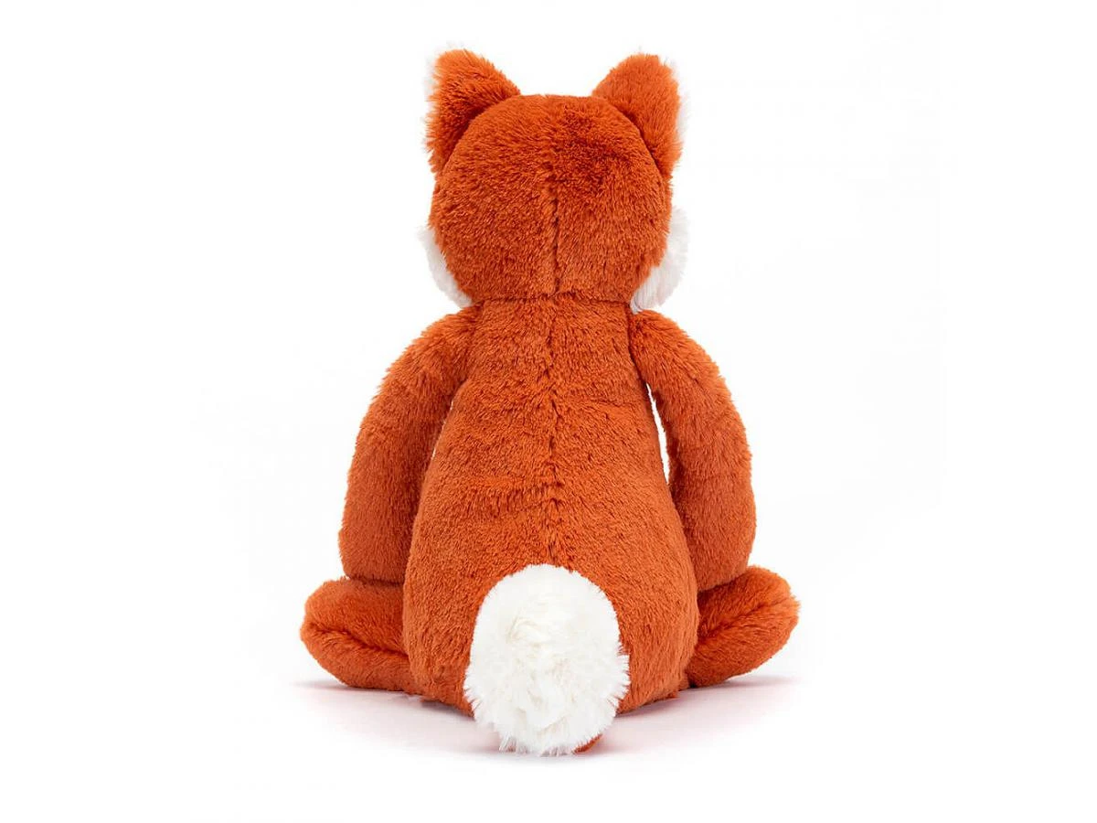JELLYCAT BAS3FXC - Peluche Bashful Fox Cub Medium - L: 9 Cm X L : 12 Cm X H: 31 Cm 5 JELLYCAT BAS3FXC - Peluche Bashful Fox Cub Medium - L: 9 Cm X L : 12 Cm X H: 31 Cm – Image 3
