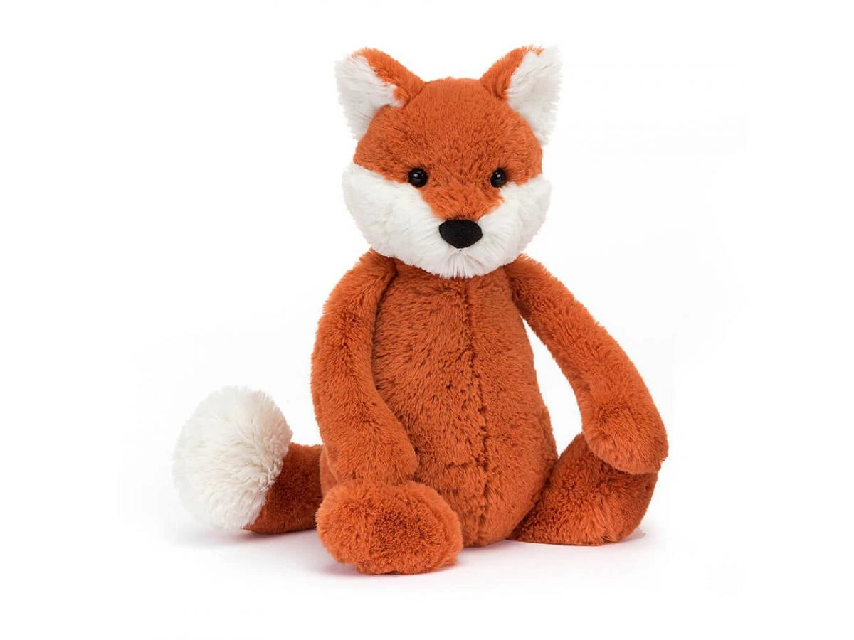 JELLYCAT BAS3FXC - Peluche Bashful Fox Cub Medium - L: 9 Cm X L : 12 Cm X H: 31 Cm 3 JELLYCAT BAS3FXC - Peluche Bashful Fox Cub Medium - L: 9 Cm X L : 12 Cm X H: 31 Cm