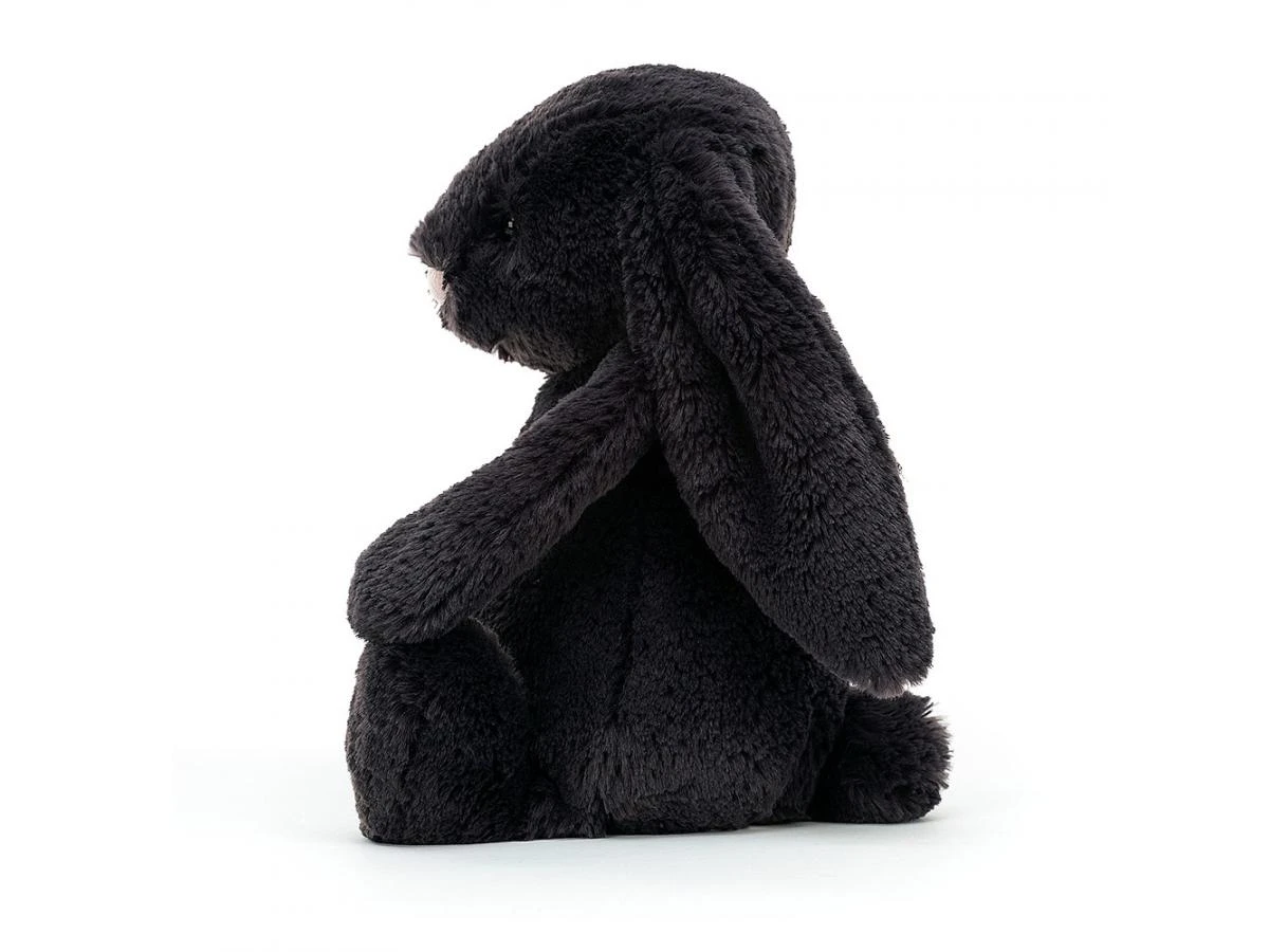 JELLYCAT BAS3INKN - Bashful Inky Bunny Medium - L: 9 Cm X L: 12 Cm X H: 31 Cm 4 JELLYCAT BAS3INKN - Bashful Inky Bunny Medium - L: 9 Cm X L: 12 Cm X H: 31 Cm – Image 2