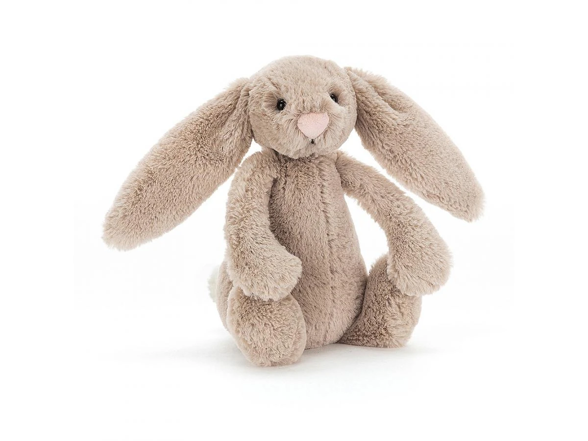 JELLYCAT BASS6BNN - Bashful Beige Bunny Small - L: 8 Cm X L: 9 Cm X H: 18 Cm 3 JELLYCAT BASS6BNN - Bashful Beige Bunny Small - L: 8 Cm X L: 9 Cm X H: 18 Cm