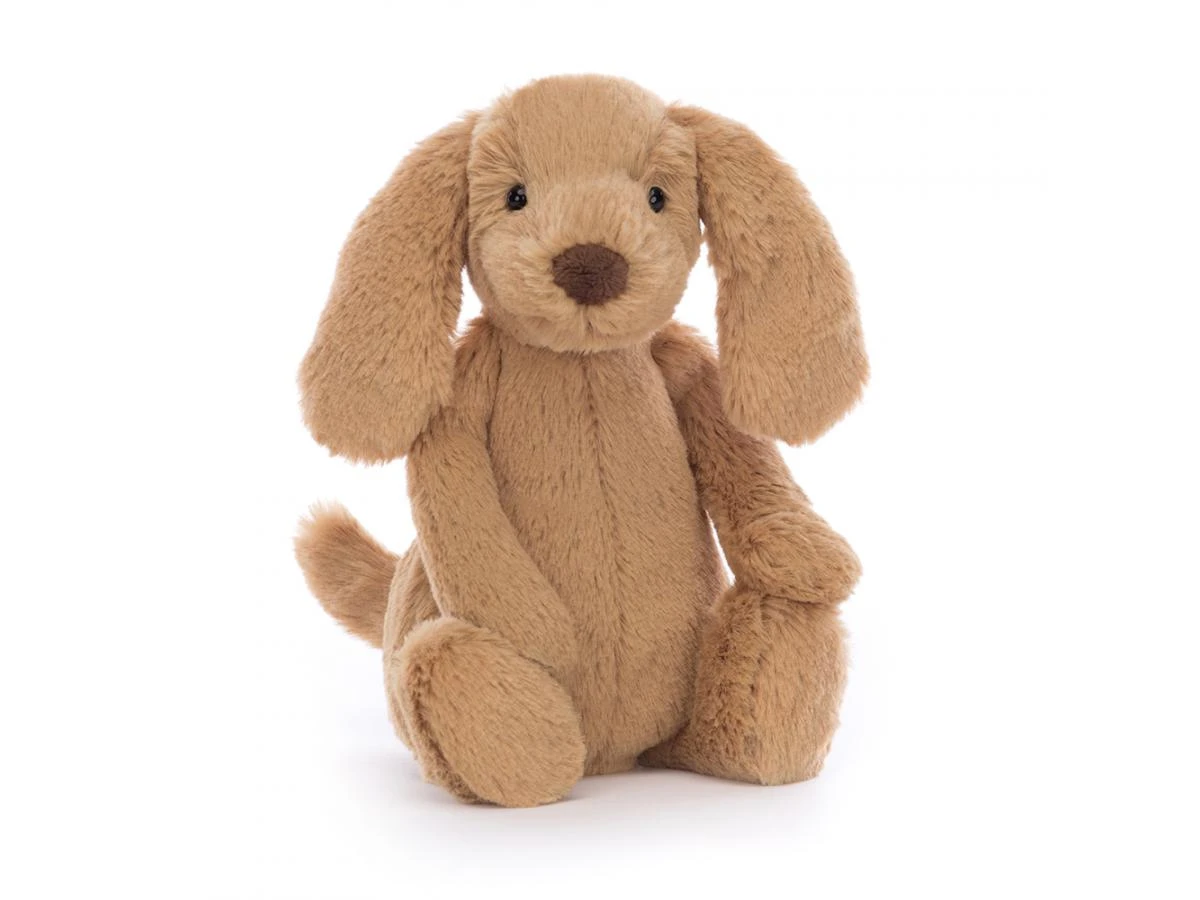 JELLYCAT BASS6TPUSN - Bashful Toffee Puppy Small - L: 8 Cm X L: 9 Cm X H: 18 Cm 3 JELLYCAT BASS6TPUSN - Bashful Toffee Puppy Small - L: 8 Cm X L: 9 Cm X H: 18 Cm