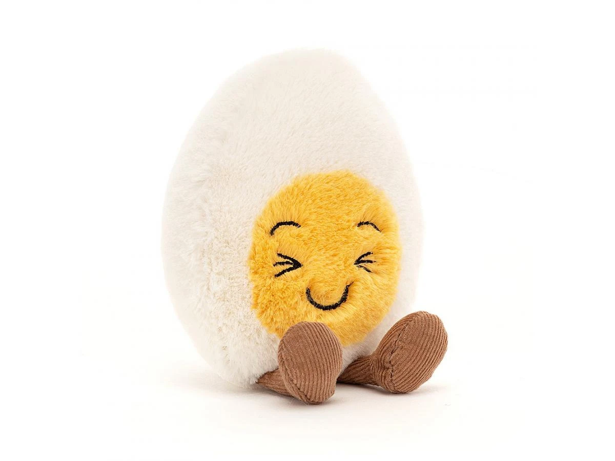JELLYCAT BE6LAUN - Amuseable Boiled Egg Laughing - L: 4 Cm X L: 8 Cm X H: 14 Cm 3 JELLYCAT BE6LAUN - Amuseable Boiled Egg Laughing - L: 4 Cm X L: 8 Cm X H: 14 Cm