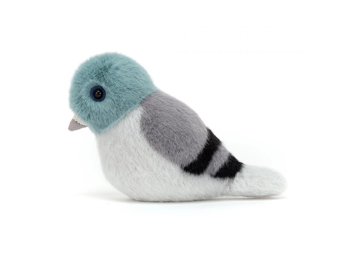 JELLYCAT BIR6PI - Peluche Birdling Pigeon - L : 7 Cm X H: 10 Cm 4 JELLYCAT BIR6PI - Peluche Birdling Pigeon - L : 7 Cm X H: 10 Cm – Image 2