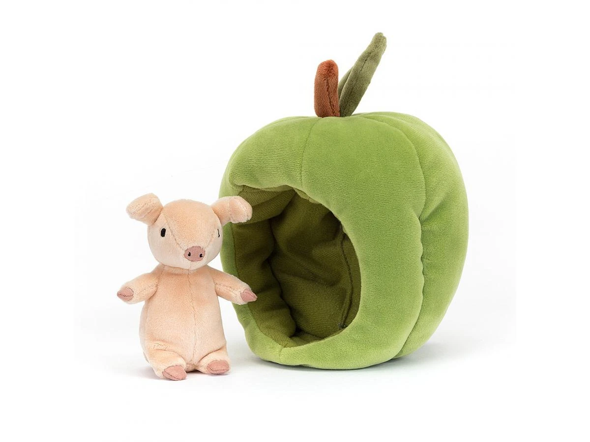 JELLYCAT BRAM2P - Peluche Brambling Pig - L: 10 Cm X L : 13 Cm X H: 18 Cm 3 JELLYCAT BRAM2P - Peluche Brambling Pig - L: 10 Cm X L : 13 Cm X H: 18 Cm