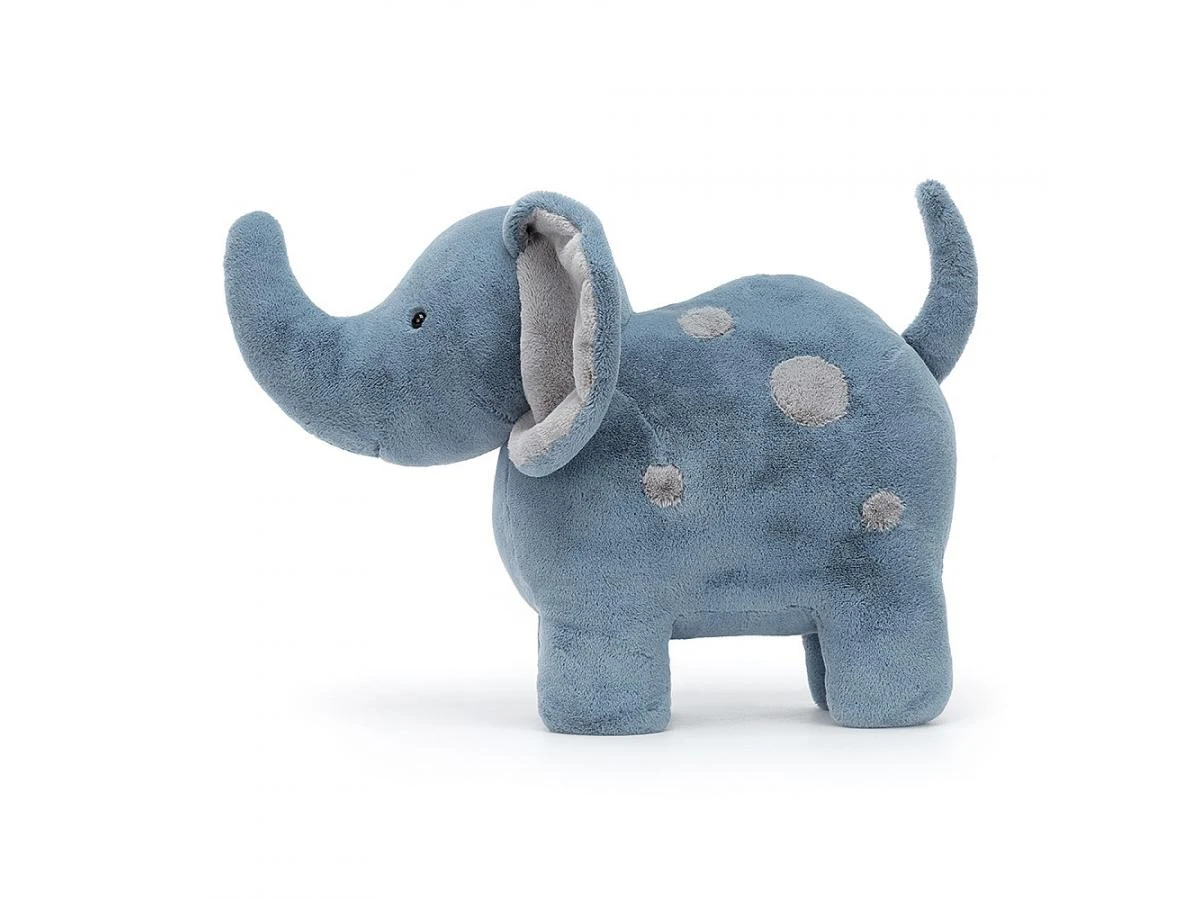 JELLYCAT BSPO2E - Big Spottie Elephant - L : 15 Cm X H: 30 Cm 4 JELLYCAT BSPO2E - Big Spottie Elephant - L : 15 Cm X H: 30 Cm – Image 2