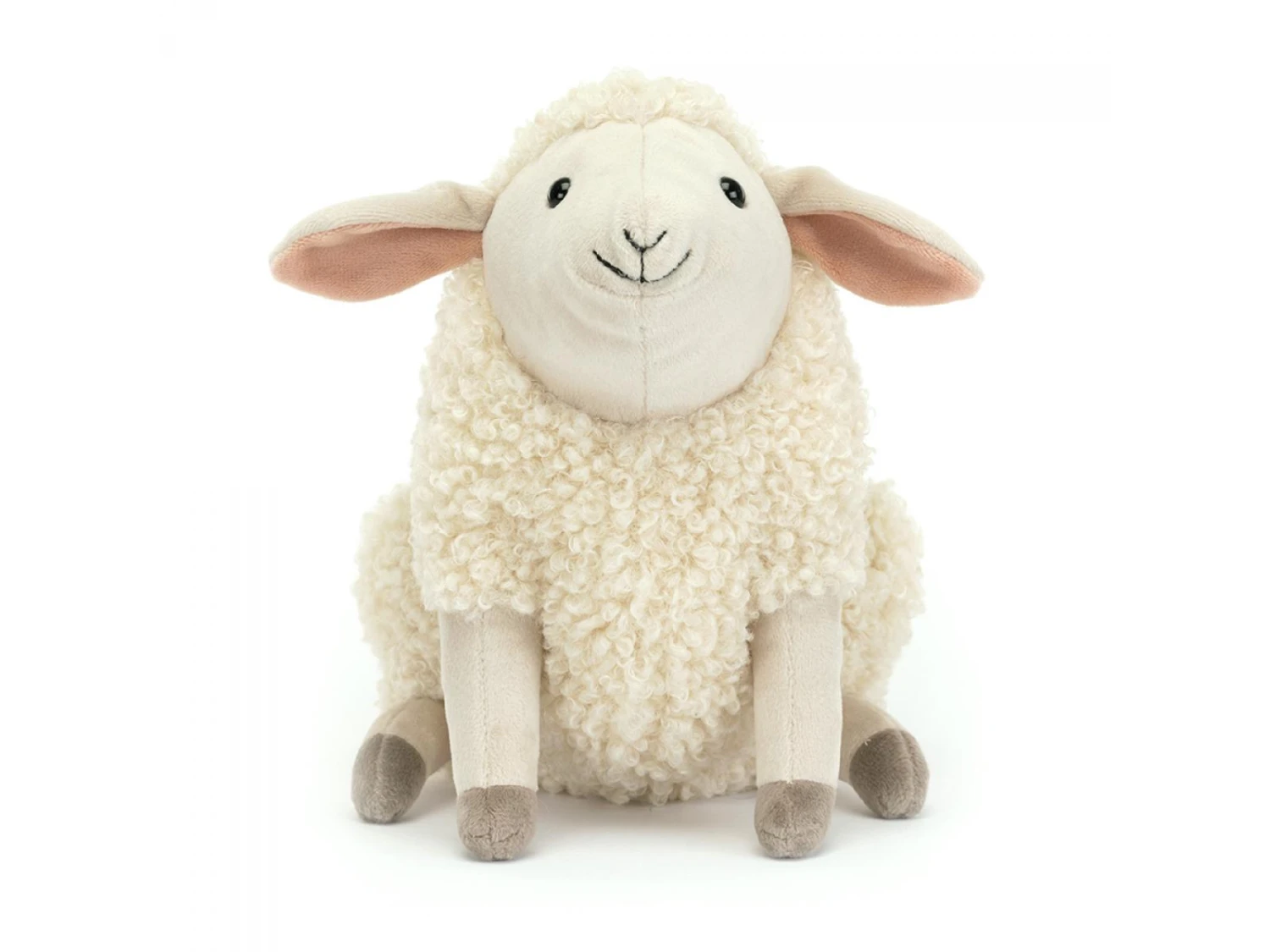JELLYCAT BUR3BS - Burly Boo Sheep - L: 17 Cm X L: 12 Cm X H: 19 Cm 4 JELLYCAT BUR3BS - Burly Boo Sheep - L: 17 Cm X L: 12 Cm X H: 19 Cm – Image 2