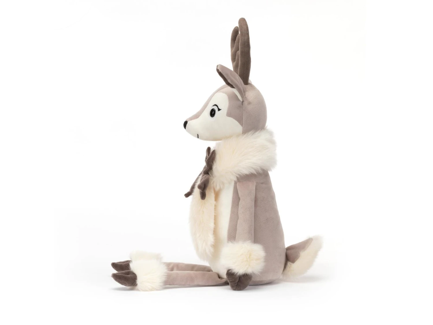 JELLYCAT ELE2RD - Joy Reindeer Large - Dimensions : L : 14 Cmx H : 55 Cm 4 JELLYCAT ELE2RD - Joy Reindeer Large - Dimensions : L : 14 Cmx H : 55 Cm – Image 2