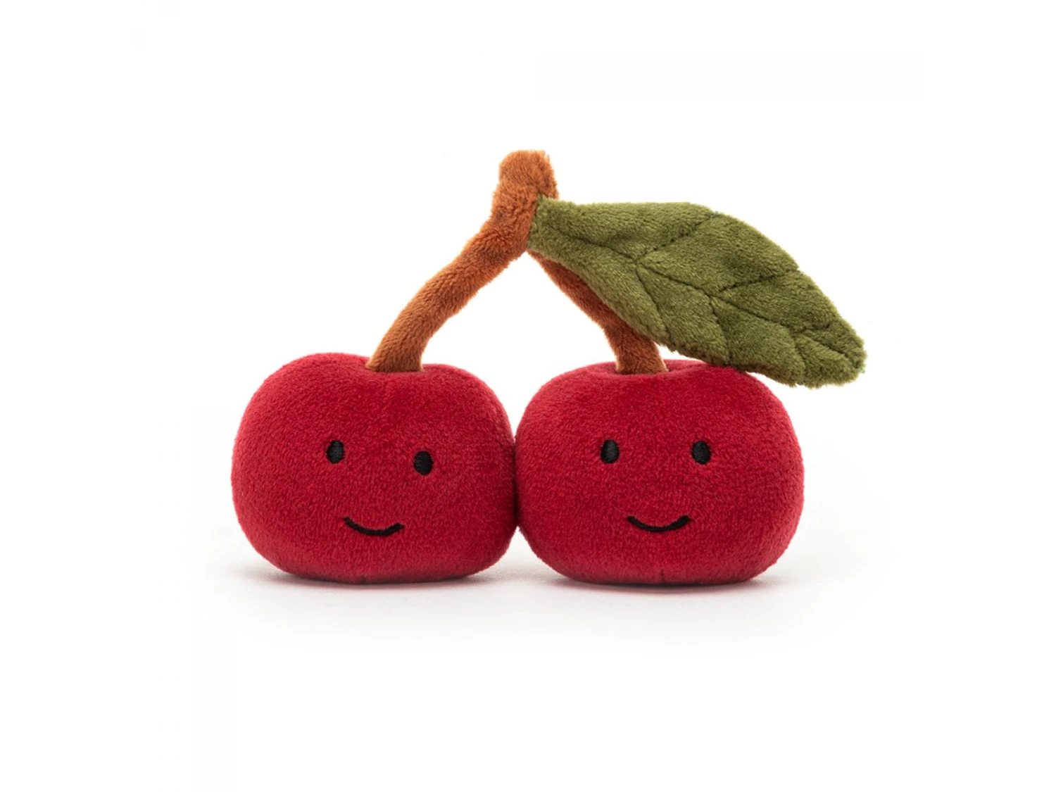 JELLYCAT FABF6C - Peluche Fabulous Fruit Cherry - L : 10 Cm X H: 9 Cm 4 JELLYCAT FABF6C - Peluche Fabulous Fruit Cherry - L : 10 Cm X H: 9 Cm – Image 2