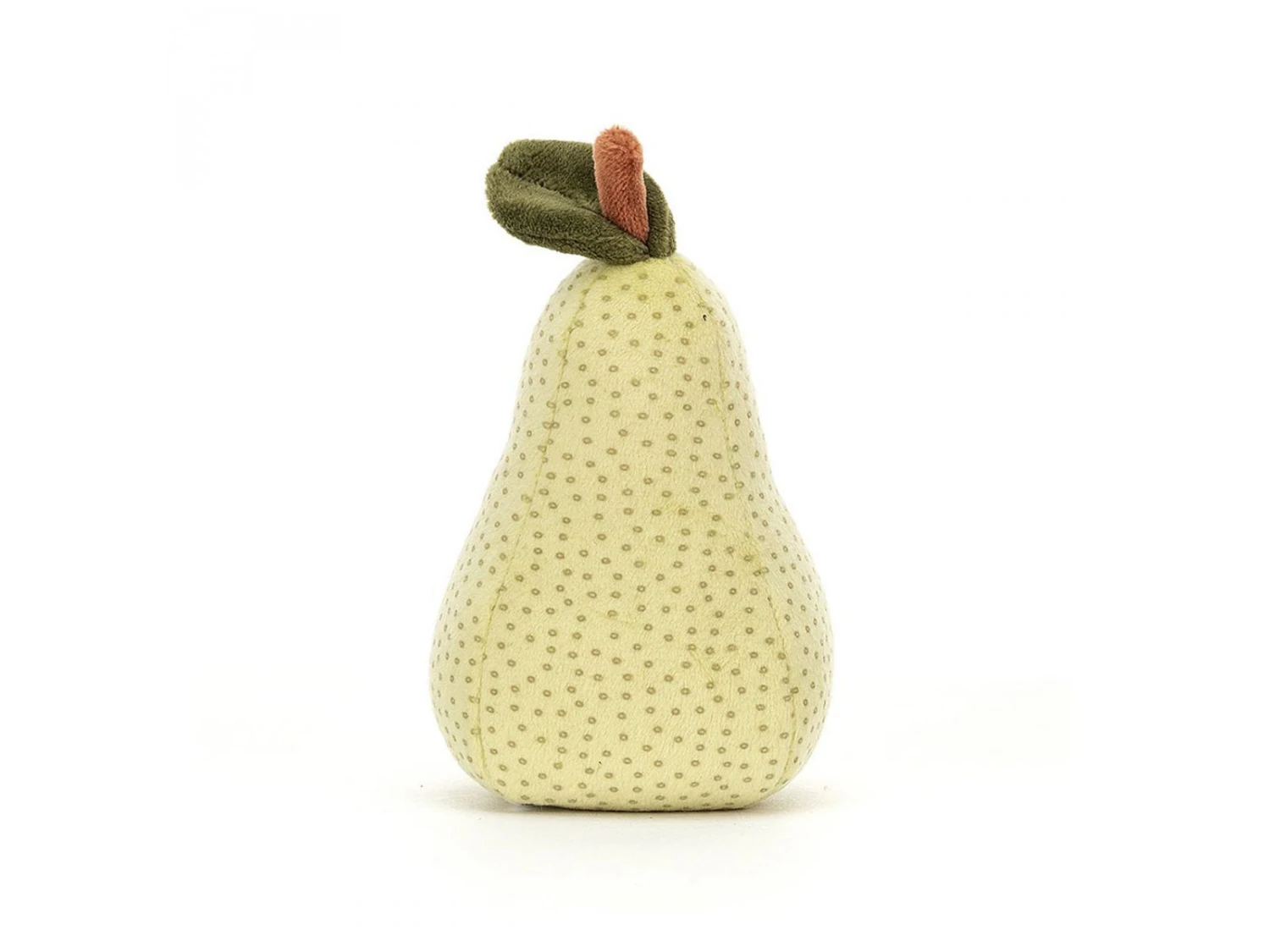 JELLYCAT FABF6PEAR - Peluche Fabulous Fruit Pear - L : 7 Cm X H: 11 Cm 5 JELLYCAT FABF6PEAR - Peluche Fabulous Fruit Pear - L : 7 Cm X H: 11 Cm – Image 3