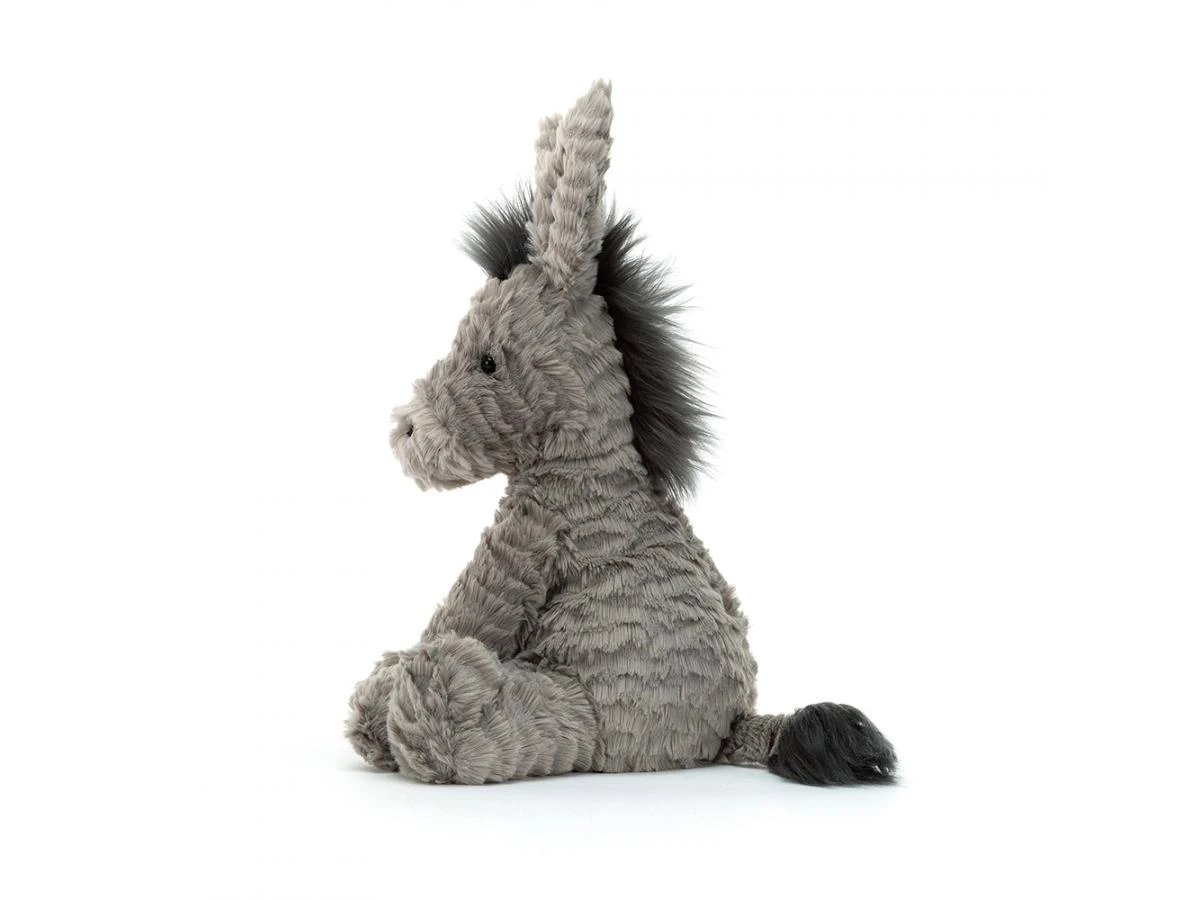 JELLYCAT FW6DON - Peluche Fuddlewuddle Donkey Medium - L : 11 Cm X H: 23 Cm 4 JELLYCAT FW6DON - Peluche Fuddlewuddle Donkey Medium - L : 11 Cm X H: 23 Cm – Image 2