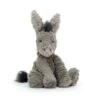 JELLYCAT FW6DON - Peluche Fuddlewuddle Donkey Medium - L : 11 Cm X H: 23 Cm