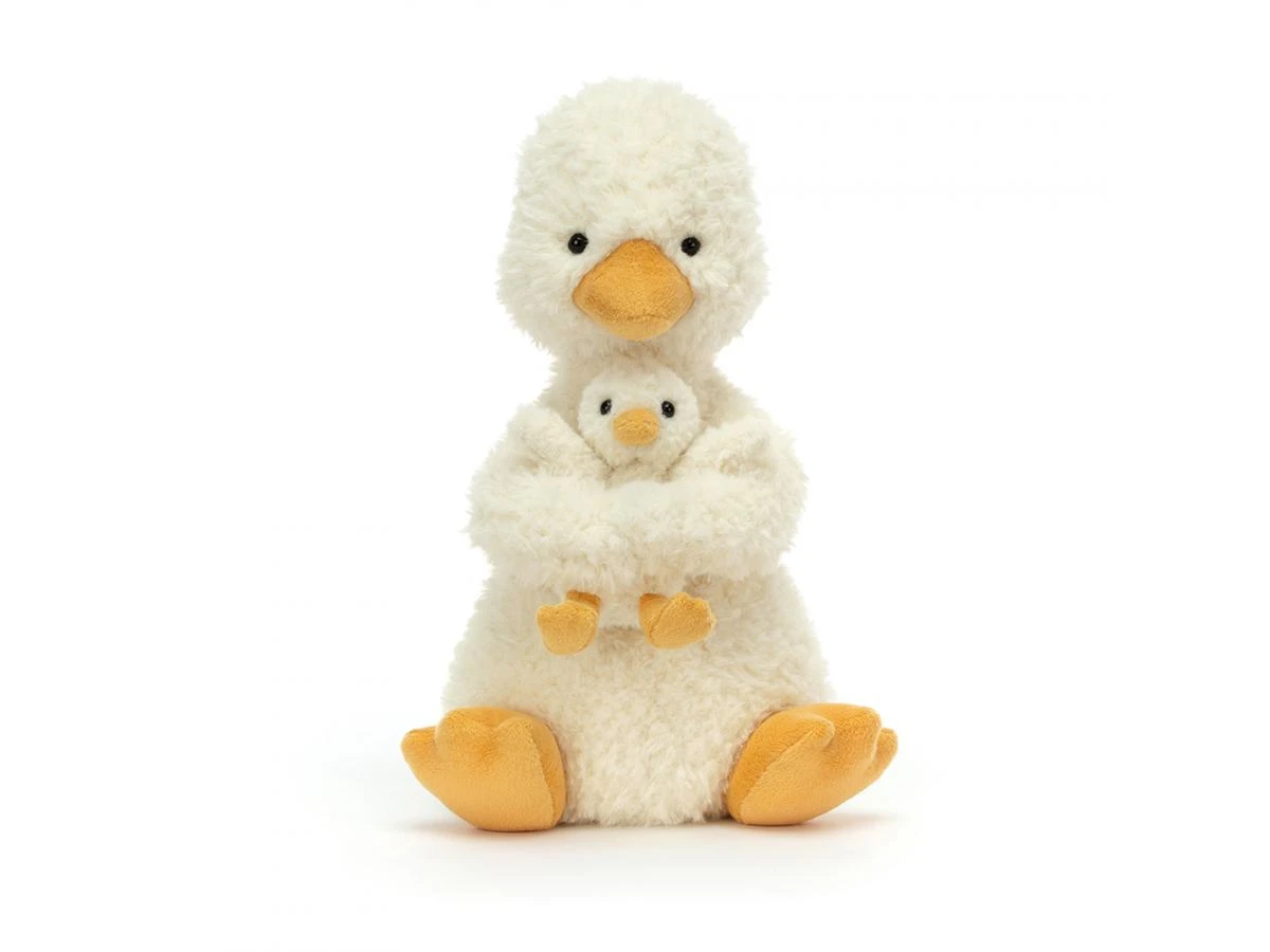 JELLYCAT HUD2DN - Huddles Duck - L: 10 Cm X L: 14 Cm X H: 24 Cm 4 JELLYCAT HUD2DN - Huddles Duck - L: 10 Cm X L: 14 Cm X H: 24 Cm – Image 2