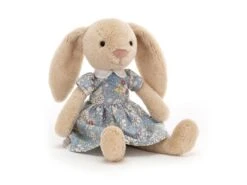 JELLYCAT LOT3BF - Peluche Lottie Bunny Floral - L: 6 Cm X L : 10 Cm X H: 27 Cm