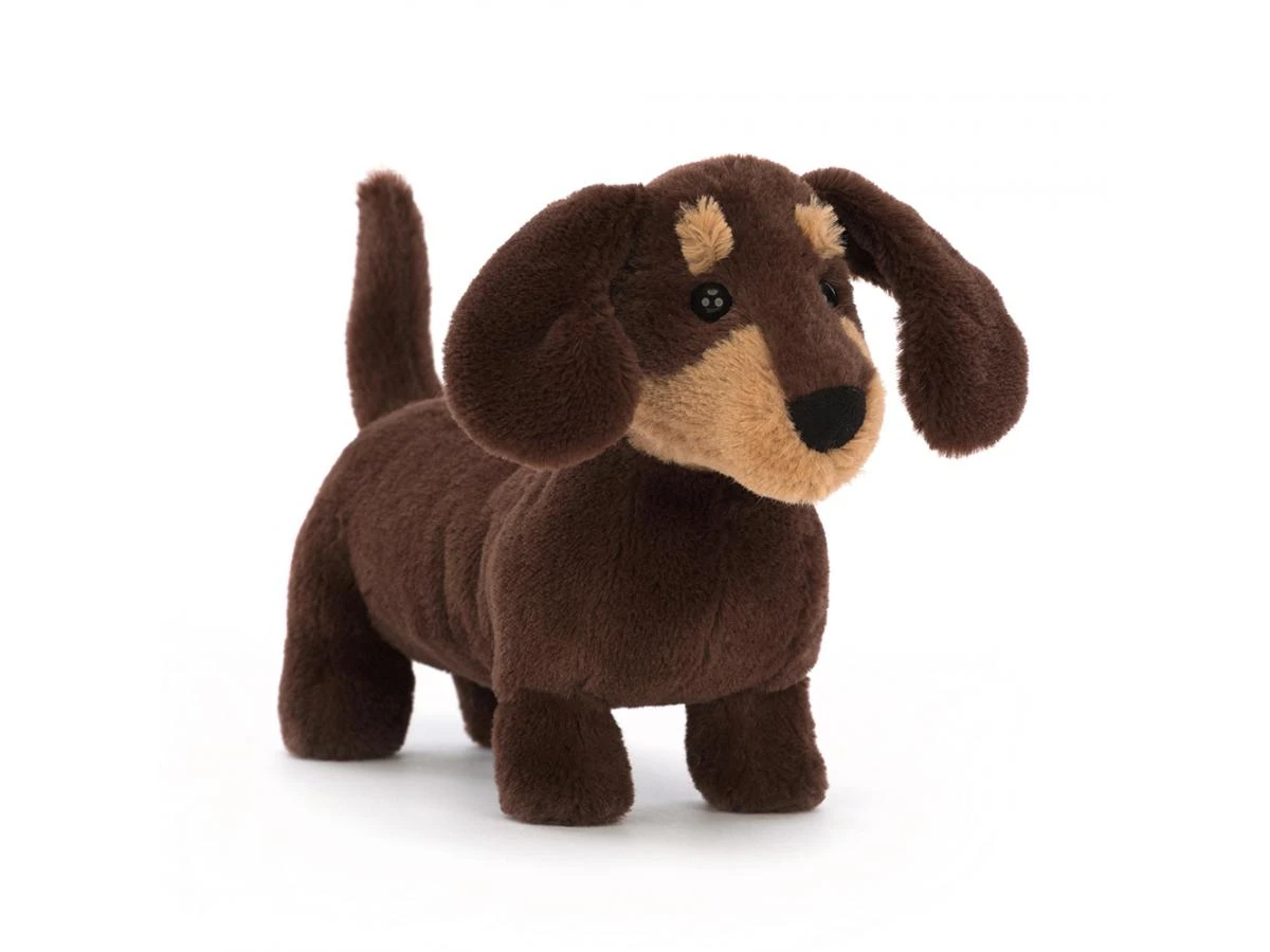 JELLYCAT OT6SDPN - Otto Sausage Dog Small - L: 17 Cm X L: 5 Cm X H: 13 Cm 3 JELLYCAT OT6SDPN - Otto Sausage Dog Small - L: 17 Cm X L: 5 Cm X H: 13 Cm