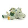 JELLYCAT PEEK4D - Peek-a-Boo Dino Activity Toy - L : 8 Cm X H: 20 Cm