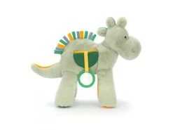 JELLYCAT PEEK4D - Peek-a-Boo Dino Activity Toy - L : 8 Cm X H: 20 Cm -Born To Be Kids jellycat peek4d peek a boo dino activity toy l 8 cm x h 20 cm 11 a 20 cm