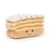 JELLYCAT PRET3MF - Peluche Pretty Patisserie Mille Feuille - L : 9 Cm X H: 6 Cm 1 JELLYCAT PRET3MF - Peluche Pretty Patisserie Mille Feuille - L : 9 Cm X H: 6 Cm -Born To Be Kids jellycat pret3mf