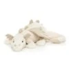 JELLYCAT SNW1DD - Peluche Snow Dragon Huge - L: 18 Cm X L : 19 Cm X H: 66 Cm -Born To Be Kids jellycat snw1dd