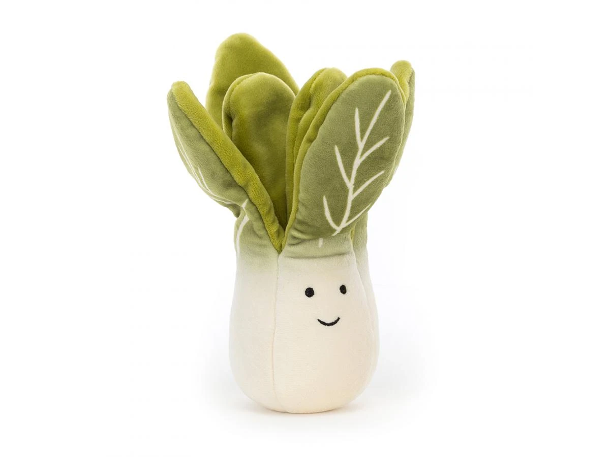 JELLYCAT VV6PC - Peluche Vivacious Vegetable Bok Choy - L: 6 Cm X L : 6 Cm X H: 17 Cm 3 JELLYCAT VV6PC - Peluche Vivacious Vegetable Bok Choy - L: 6 Cm X L : 6 Cm X H: 17 Cm