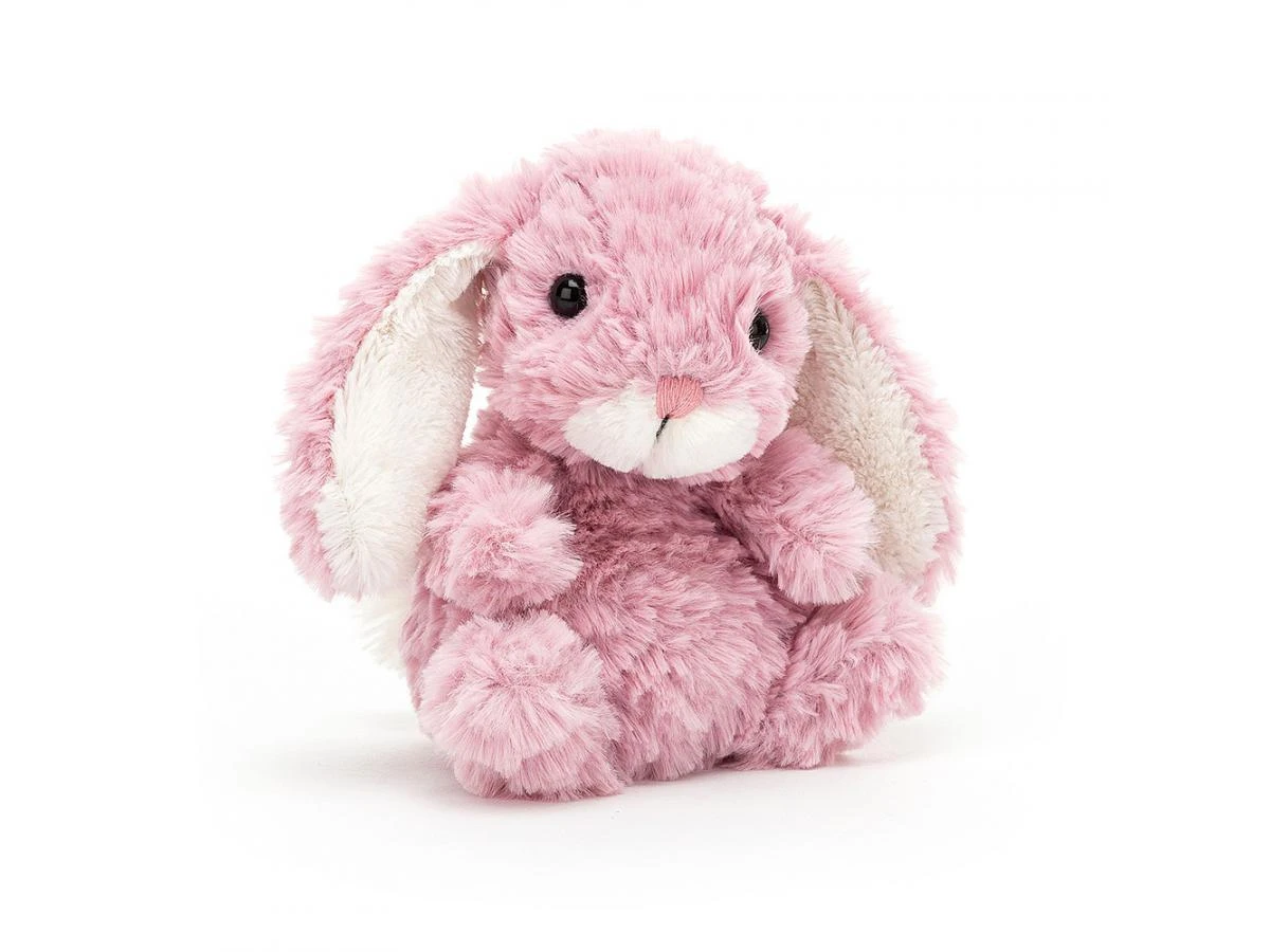 JELLYCAT YUM6BTP - Peluche Yummy Bunny Tulip Pink - L : 9 Cm X H: 13 Cm 3 JELLYCAT YUM6BTP - Peluche Yummy Bunny Tulip Pink - L : 9 Cm X H: 13 Cm