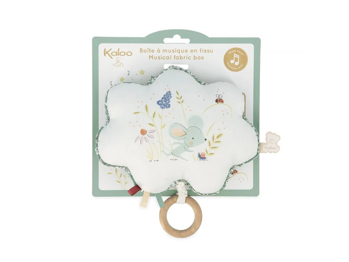 Kaloo K210000 - Coussin Musical "Une Souris Verte" 5 Kaloo K210000 - Coussin Musical "Une Souris Verte" – Image 3