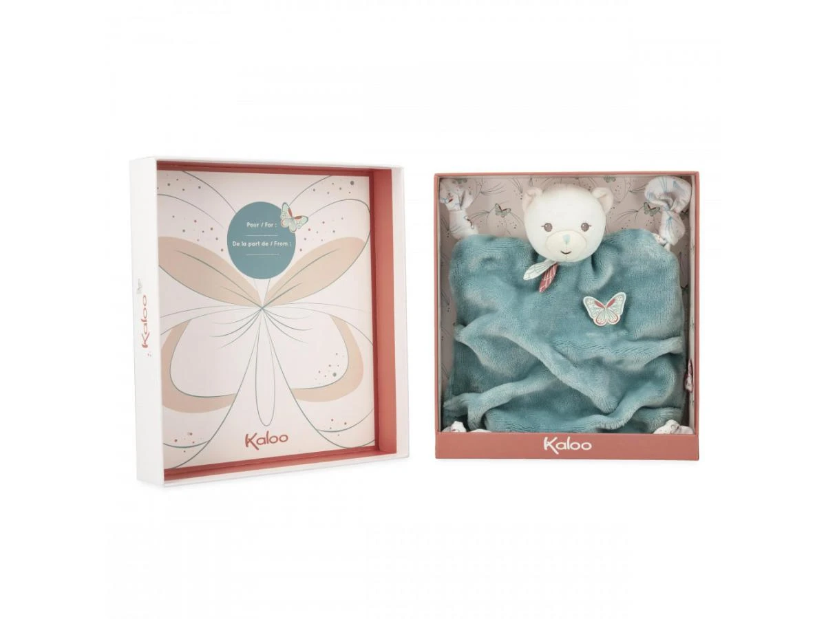 Kaloo K214004 - Doudou Ourson Vert 3 Kaloo K214004 - Doudou Ourson Vert