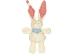 54KDTJU105 - Doudou Tjumm Châle Bleu - Coton 100% Biologique