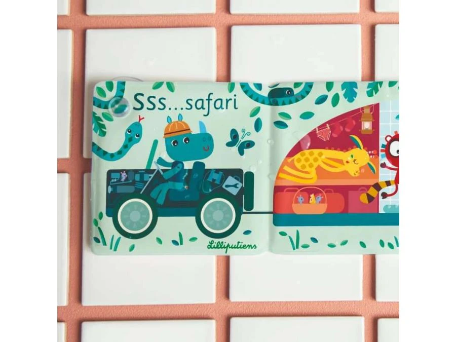 Lilliputiens 83307 - SafariPanneau De Bain Magique 10 Lilliputiens 83307 - SafariPanneau De Bain Magique – Image 8