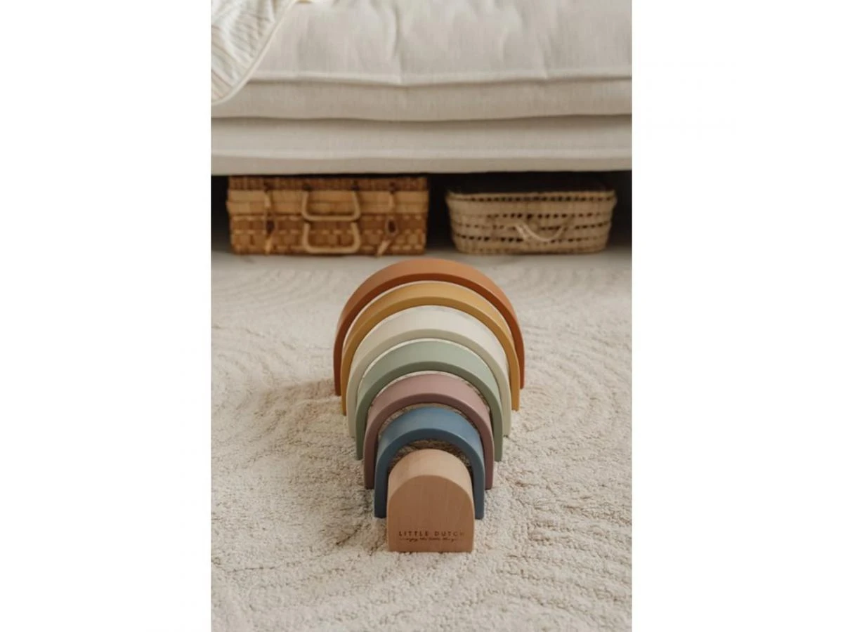 Little Dutch LD7100 - Arc-en-ciel à Empiler Vintage 9 Little Dutch LD7100 - Arc-en-ciel à Empiler Vintage – Image 7