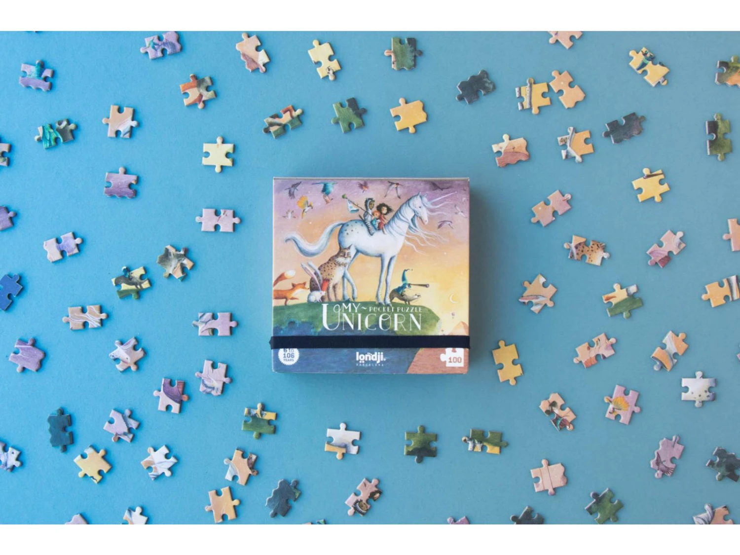 PZ557U - Puzzle - 100 Pièces - PocketMy Unicorn 4 PZ557U - Puzzle - 100 Pièces - PocketMy Unicorn – Image 2