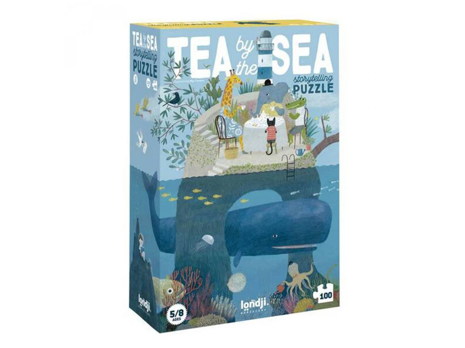 PZ569U - Puzzle - 100 Pièces -Tea By The Sea 3 PZ569U - Puzzle - 100 Pièces -Tea By The Sea