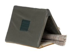 Maileg 11-3400-00 - Tente Happy Camper Simple, Souris - H: 12 Cm X L : 12 Cm X L: 17 Cm