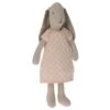 Maileg 16-2100-00 - Lapin Taille 1, Chemise De Nuit, H : 23 Cm