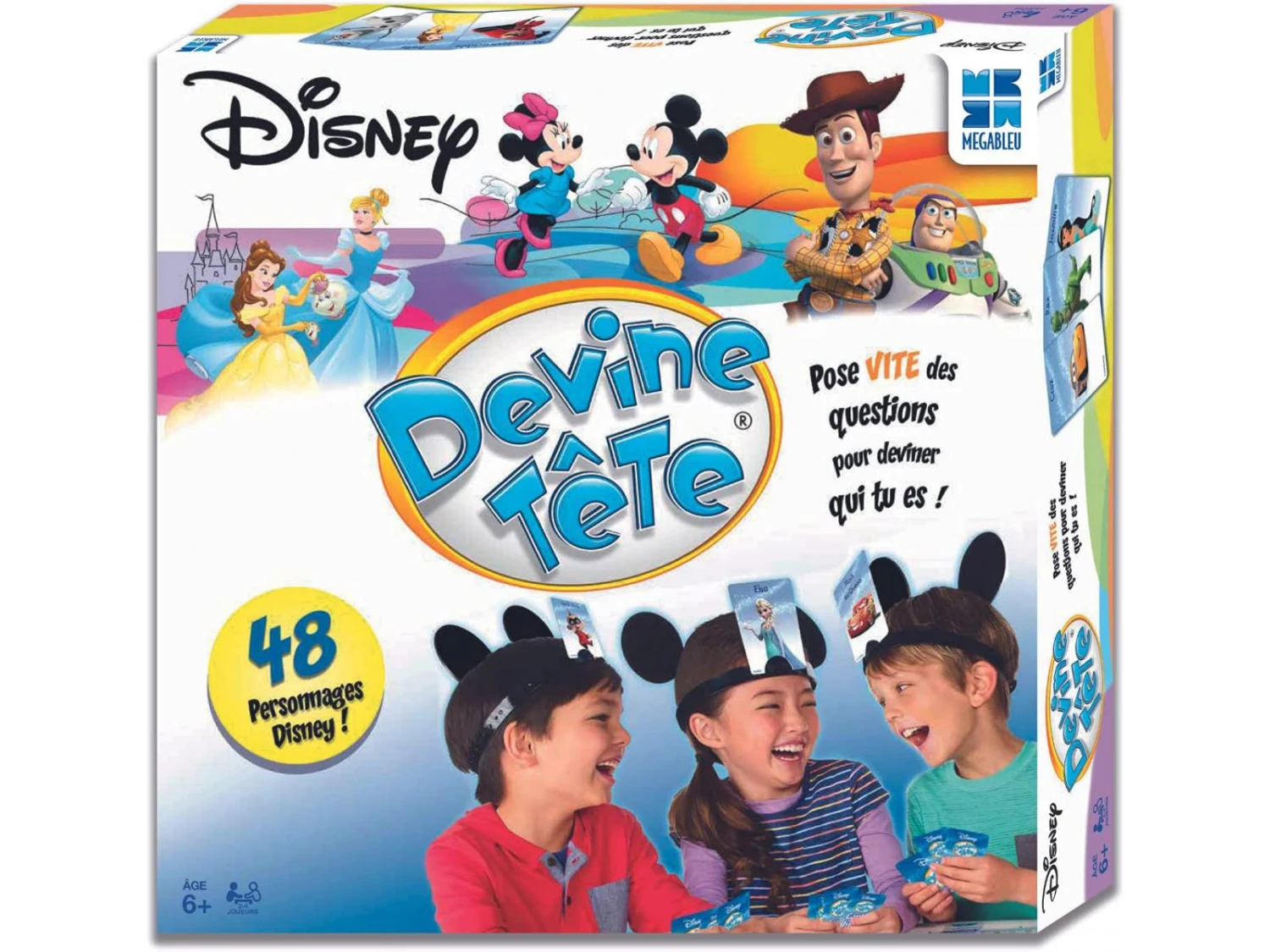 6061613 - Megableu - Devine Tête Dsiney Dès 7 Ans 3 6061613 - Megableu - Devine Tête Dsiney Dès 7 Ans