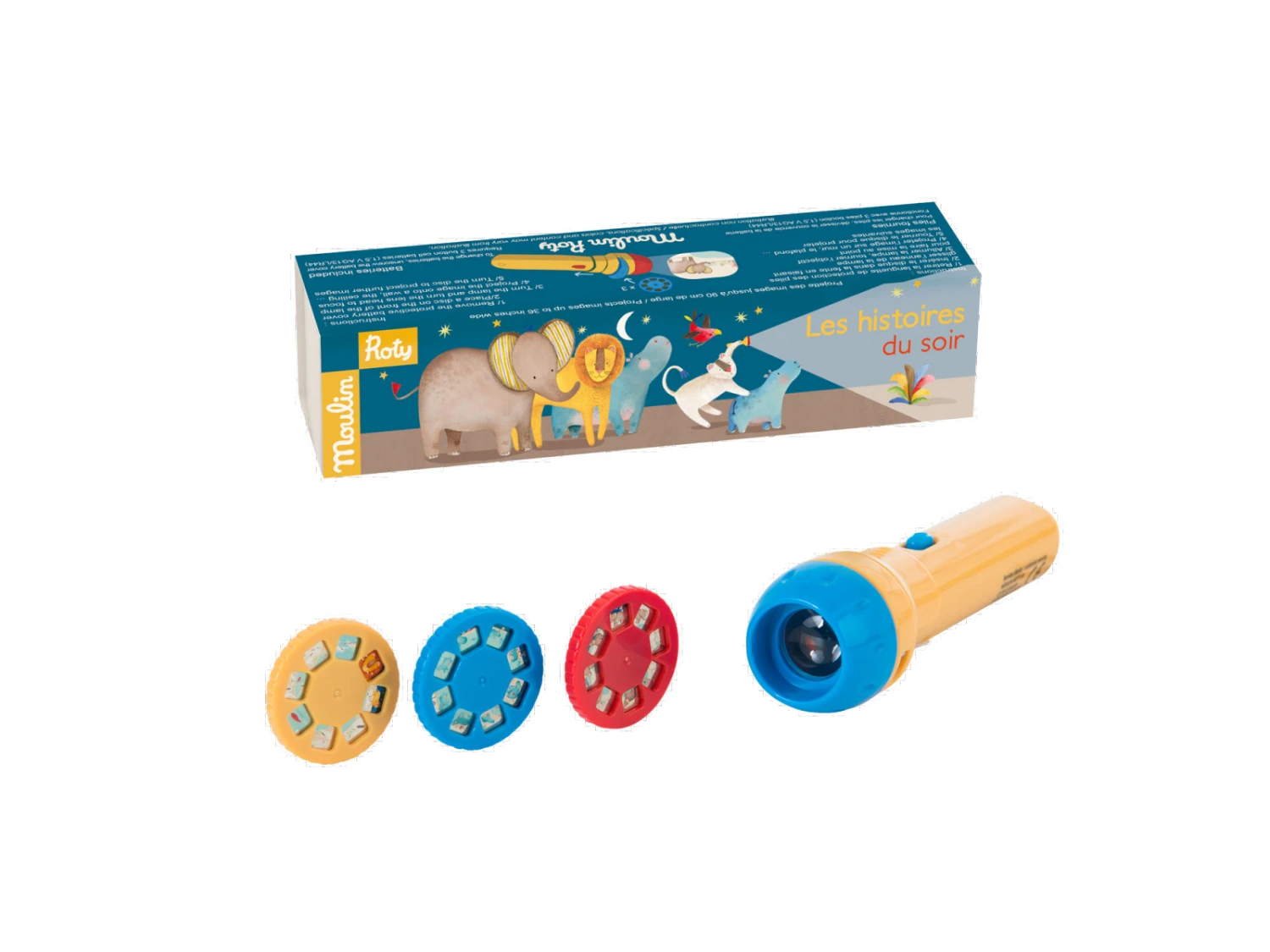 Moulin Roty 658360 - Lampe à Histoires Les Papoum (emb/10) 3 Moulin Roty 658360 - Lampe à Histoires Les Papoum (emb/10)