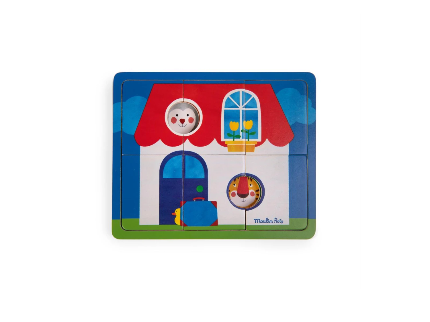 Moulin Roty 661103 - Puzzle à 3 étages Les Popipop 4 Moulin Roty 661103 - Puzzle à 3 étages Les Popipop – Image 2