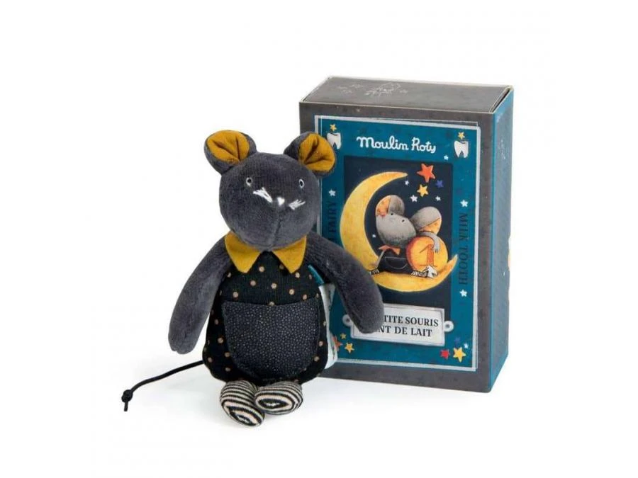 Moulin Roty 666004 - Souris Dent De Lait Les Moustaches 4 Moulin Roty 666004 - Souris Dent De Lait Les Moustaches – Image 2