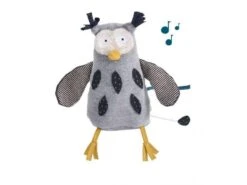 Moulin Roty 666041 - Poupée Musique Hibou Les Moustaches