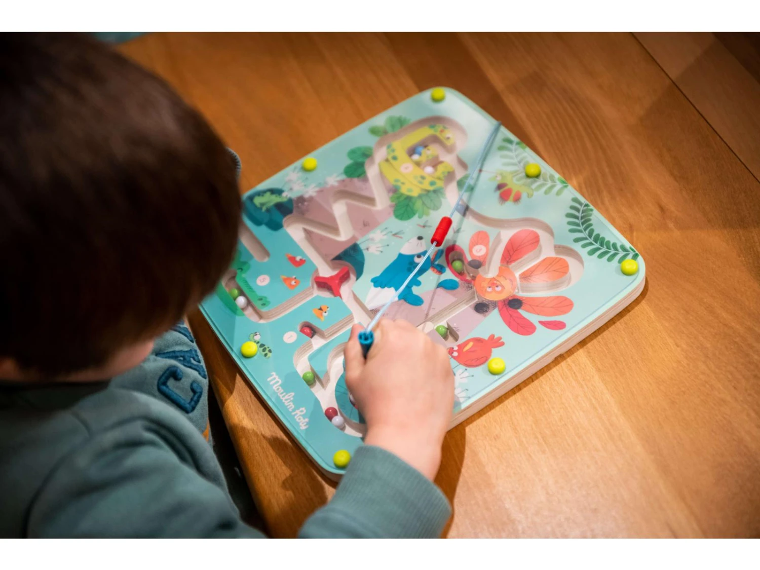 Moulin Roty 668100 - Labyrinthe Magnétique Dans La Jungle 5 Moulin Roty 668100 - Labyrinthe Magnétique Dans La Jungle – Image 3