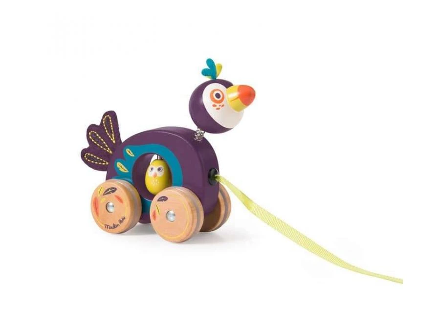 Moulin Roty 668362 - Petit Toucan à Tirer Dans La Jungle 3 Moulin Roty 668362 - Petit Toucan à Tirer Dans La Jungle