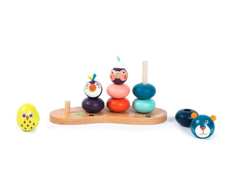 Moulin Roty 668379 - Empilable Animaux Multi-activités Dans La Jungle 6 Moulin Roty 668379 - Empilable Animaux Multi-activités Dans La Jungle – Image 4