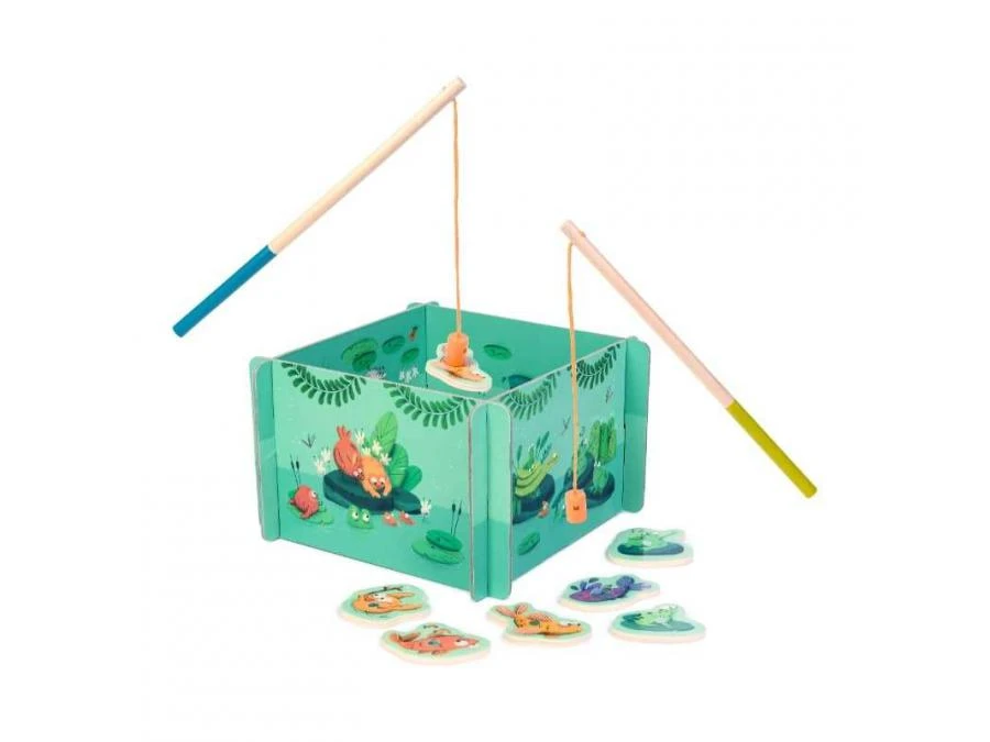 Moulin Roty 668387 - Jeu De Pêche Dans La Jungle 3 Moulin Roty 668387 - Jeu De Pêche Dans La Jungle