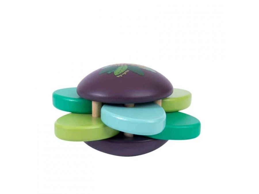 Moulin Roty 668417 - Hochet Bois Feuilles Et Grelot Dans La Jungle (emb/9) 4 Moulin Roty 668417 - Hochet Bois Feuilles Et Grelot Dans La Jungle (emb/9) – Image 2