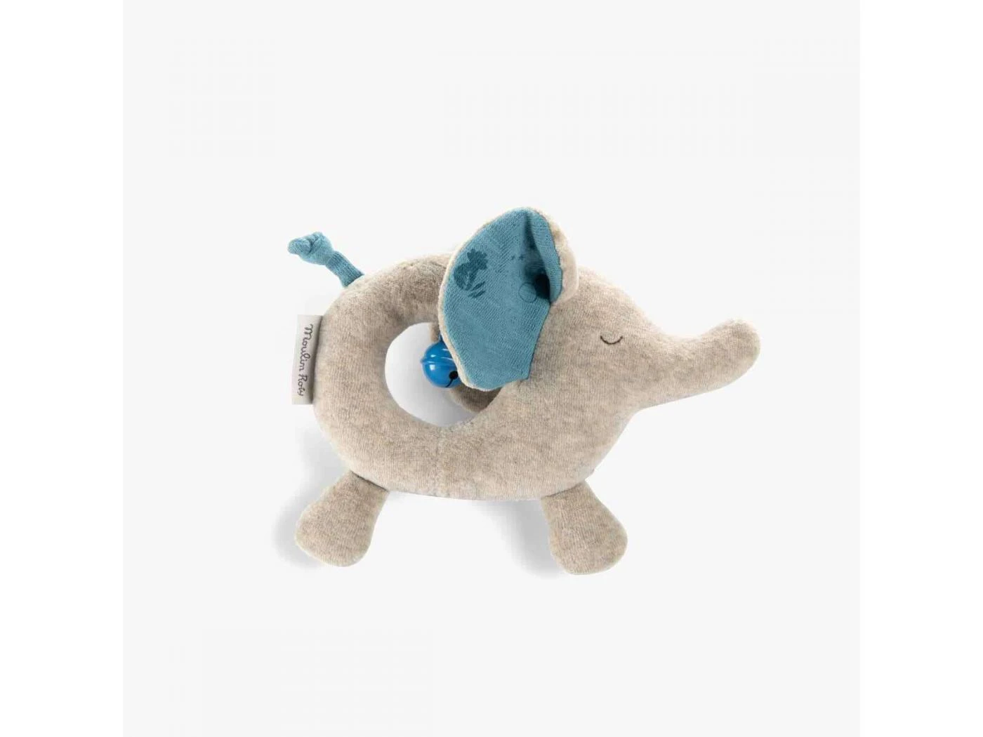 Moulin Roty 669004 - Anneau-hochet éléphant Sous Mon Baobab 4 Moulin Roty 669004 - Anneau-hochet éléphant Sous Mon Baobab – Image 2