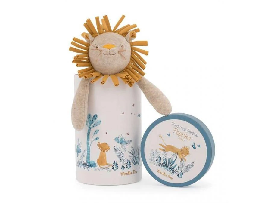 Moulin Roty 669020 - Poupée Lion Paprika Sous Mon Baobab 5 Moulin Roty 669020 - Poupée Lion Paprika Sous Mon Baobab – Image 3