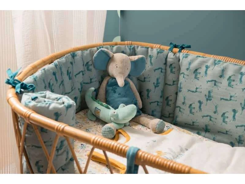 Moulin Roty 669021 - Poupée éléphant Bergamote Sous Mon Baobab 4 Moulin Roty 669021 - Poupée éléphant Bergamote Sous Mon Baobab – Image 2